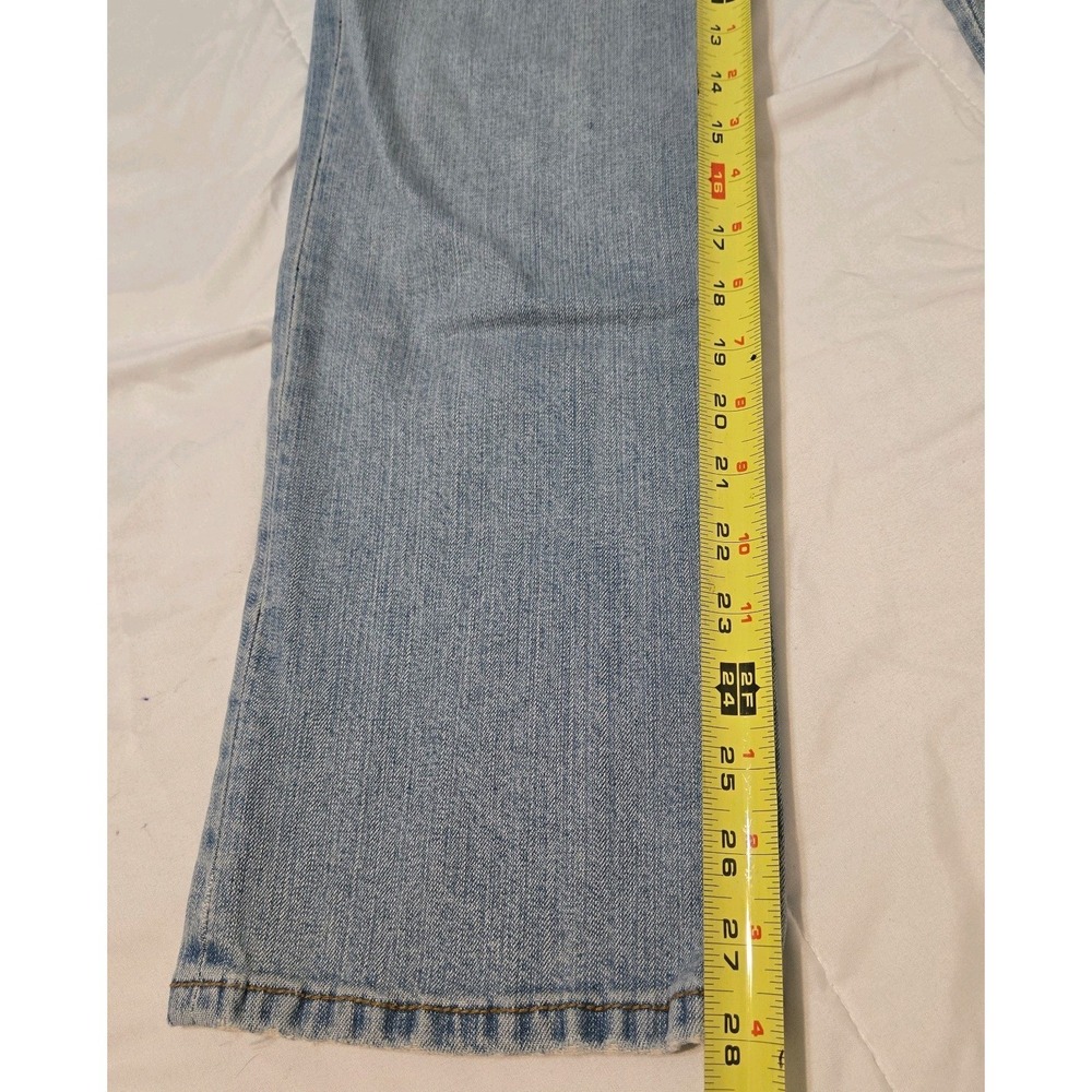 VTG Y2K Z Cavaricci Woman's Sz 8 Light Wash Elaborate Embroidered Jeans - Picture 6 of 11